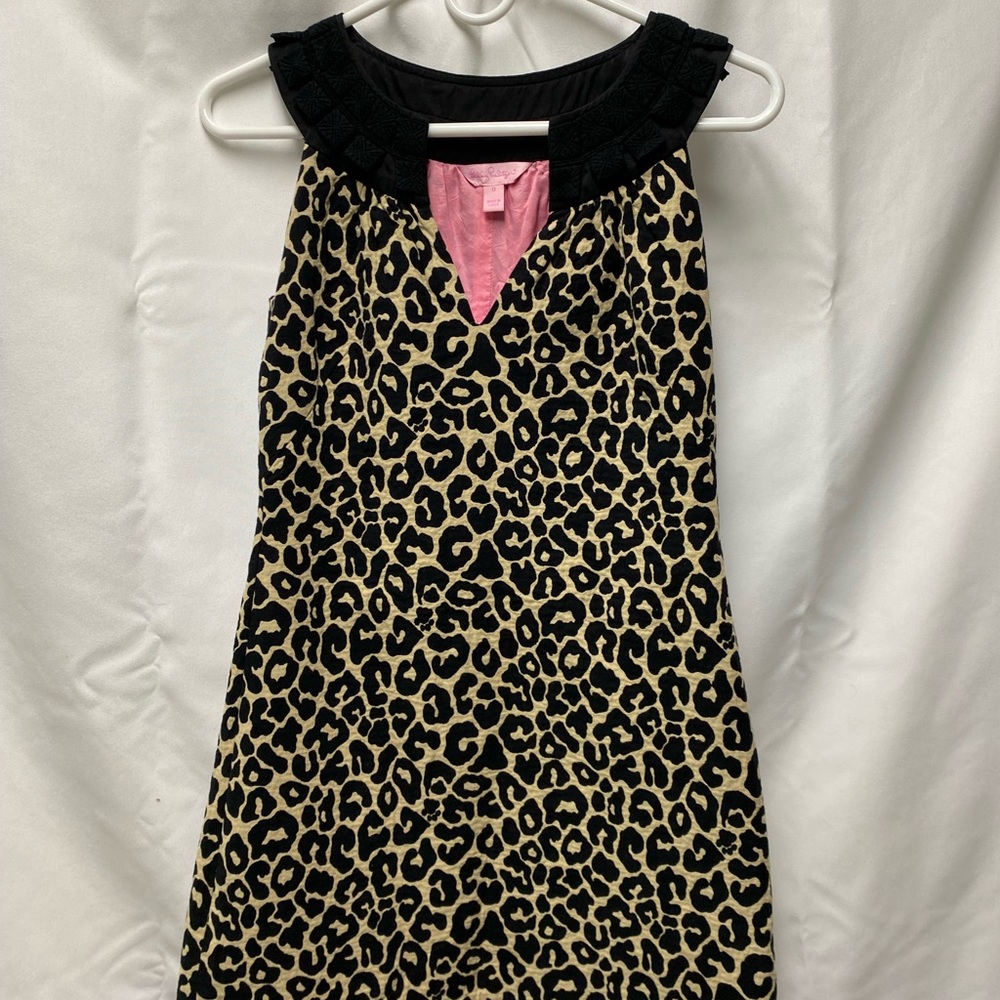 Lilly Pulitzer Leopard dress